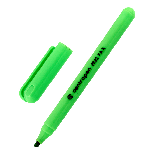 Zvýrazňovač Centropen 2822 - zelený