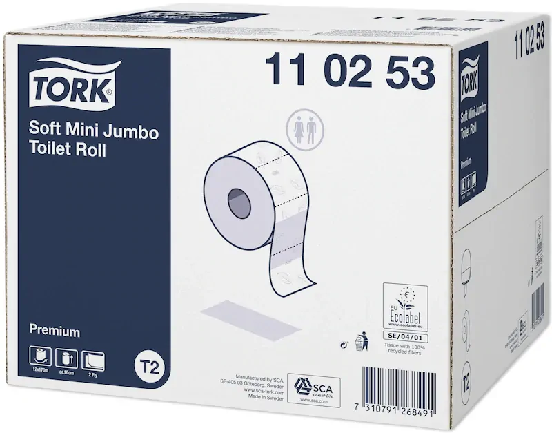 Tork Mini Jumbo jemný toaletní papír 110253