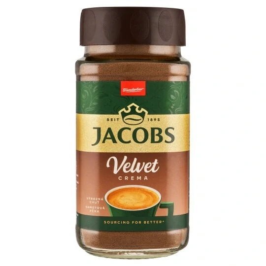 Instantní káva Jacobs - Velvet Crema, 200 g
