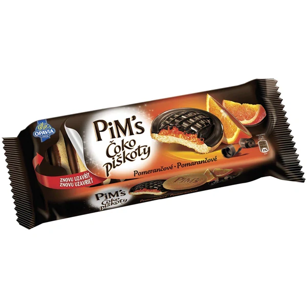 Opavia PIM’s čokopiškoty - pomerančové