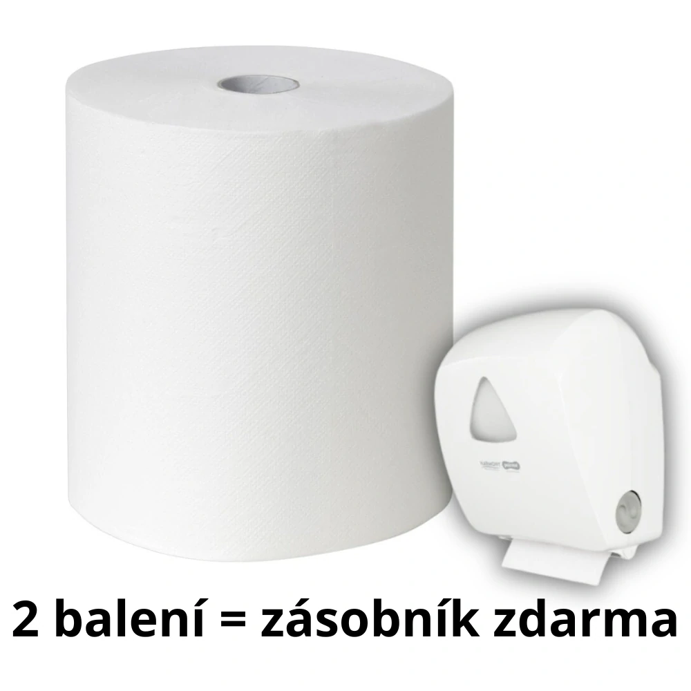 Smartline papírové ručníky Autocut průměr 19 cm 2vrstvá celulóza 6 x 100 m