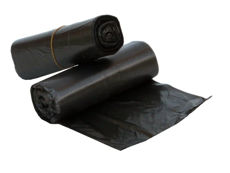 Odpadkové pytle 30l, 6 mic, černé