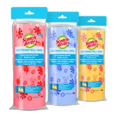Scotch-Brite™ Vzorované čisticí utěrky v roli, 1 balení