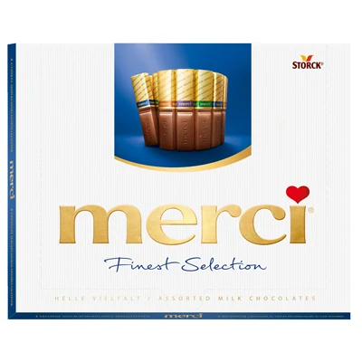Merci mléčná 250 g