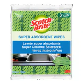 Scotch-Brite™ univerzální celulózové utěrky (houba) 3 ks