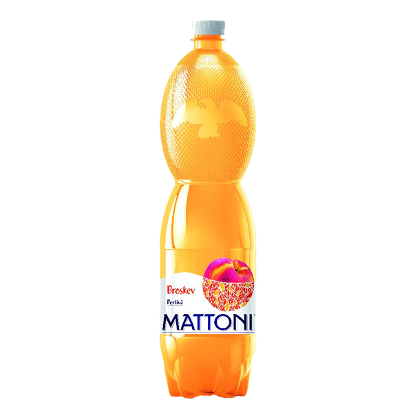 Mattoni 1,5 L - perlivá - broskev