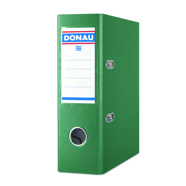 Pořadač pákový A5 Donau Economy 75 mm - zelený