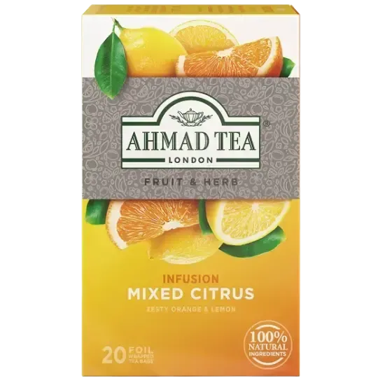 Ahmad Tea - ovocný čaj - Citrusový mix