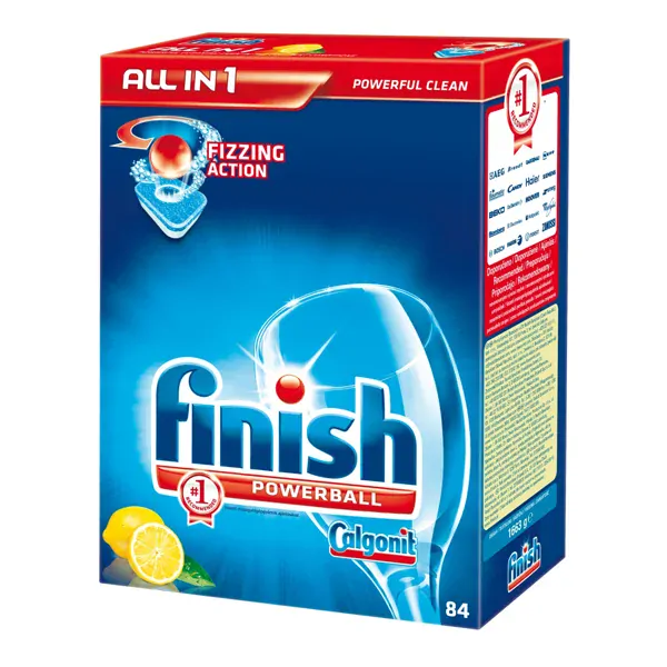 Finish All in 1 Powerball Lemon - tablety do myčky