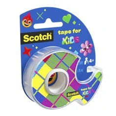 Scotch® Tape for Kids, neviditelná páska pro děti, 19 mm x 15 m
