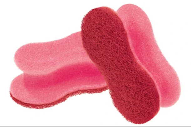 Scotch-Brite® Delicate Neškrábavá barevná čisticí houbička, 2 ks v balení