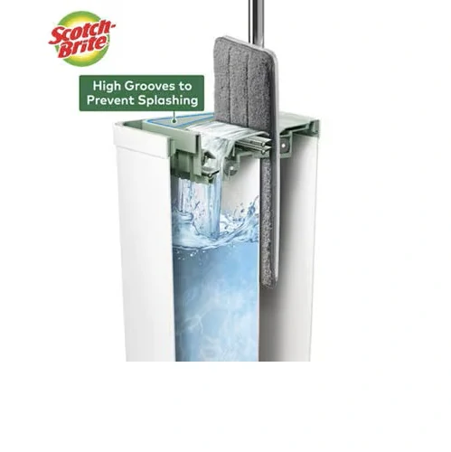 Scotch-Brite™ Hands-Free Mop s kompaktním kbelíkem, 1 mop + 1 kbelík