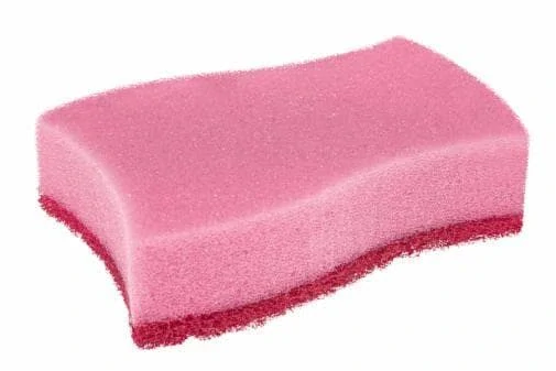 Scotch-Brite® Barevná neškrábající mycí houba Delicate, 2 kusy v balení