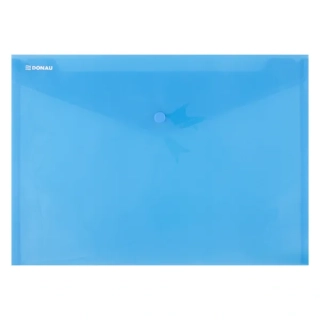 Desky s drukem A4 Donau - transparentní modré