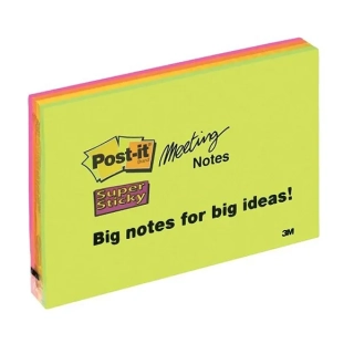 Samolepicí bloček 3M Post-it 6845-SS-EU - SUPER STICKY