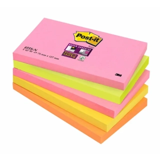 Samolepicí bloček Post-it 655SN - SUPER STICKY