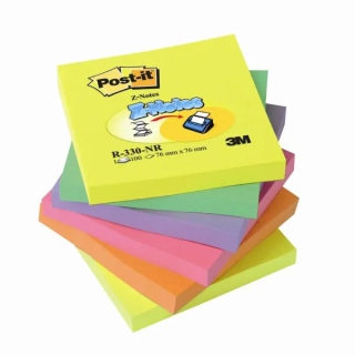 Samolepicí "Z" bloček 3M Post-it R330NR