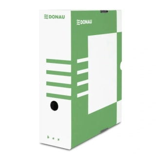 Archivační krabice Donau - hřbet 100 mm - zelená