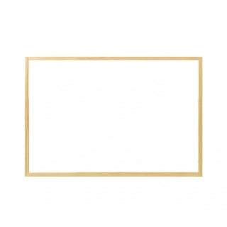 Tabule bílá s dřevěným rámem 60 x 90 cm