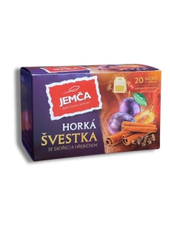 Jemča - ovocný čaj - horká švestka se skořicí a hřebíčkem