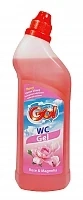 GO! WC GEL ROSE & MAGNOLIA 750 ml červený