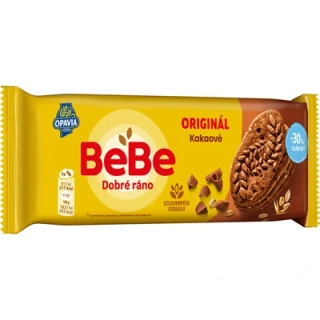 OPAVIA BeBe Dobré Ráno sušenky kakaové -30 % cukru 50 g