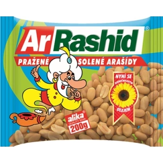 ArRashid Arašídy pražené solené 200 g
