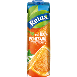 Relax Pomeranč 100 % džus 1 l