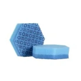 Houbička na nádobí Scotch-Brite 3001HEX, 4 kus/balení, modrá