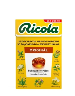 Ricola Bylinný Originál švýcarské bylinné bonbony 40g