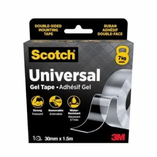 Lepící páska Scotch® Universal Gel, oboustranná, transparent