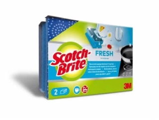 Scotch-Brite® Fresh, mycí houba chránící nehty, 2 kusy v balení