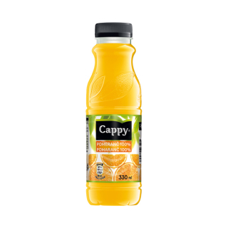 Cappy 330 ml pomeranč 100%
