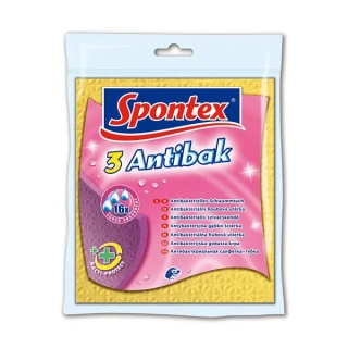 Spontex 3 Antibak houbová utěrka