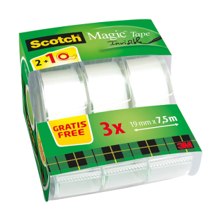 Lepicí páska 3M Scotch 8-1975 MAGIC 2+1 - 19 mm x 7,5 m